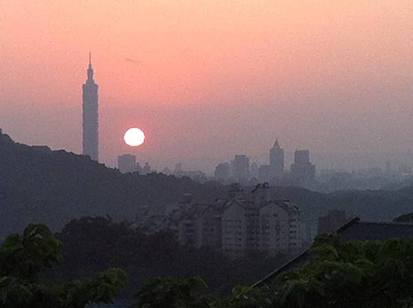 Taipei sunset