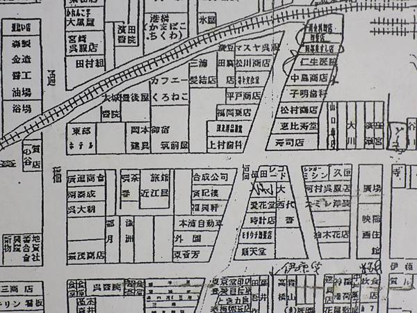 日據花蓮港市街圖