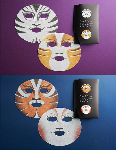 貓劇面膜