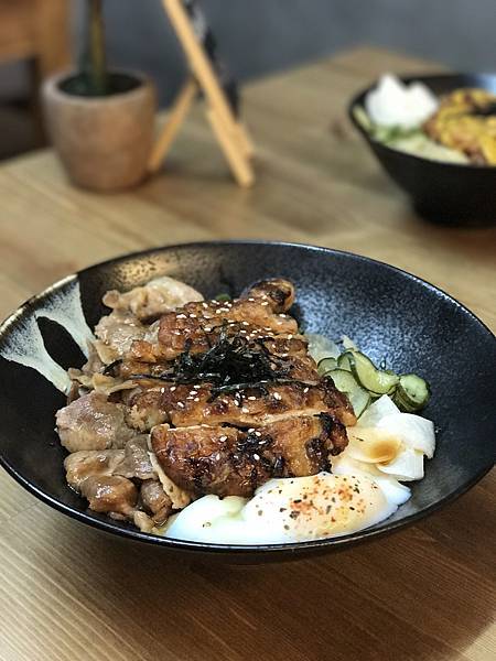 雙丼飯景深.JPG