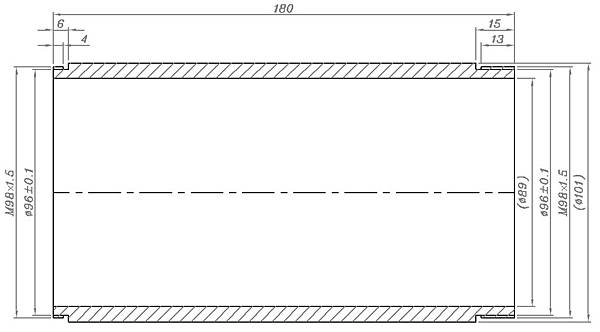 脫毛罐罐身零件圖 脫毛罐罐身零件圖