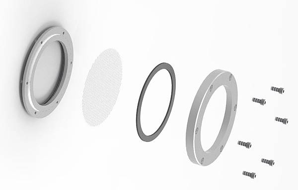 脫毛罐上蓋分解圖