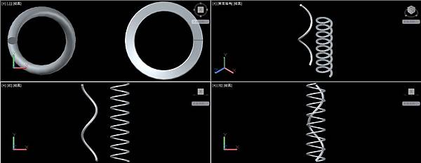 3D彈簧畫法11 3D彈簧畫法11