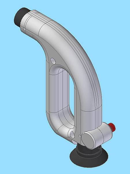 探測手把設計示意圖