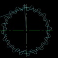 漸開線齒輪畫法07