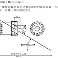 螺旋齒輪畫法01