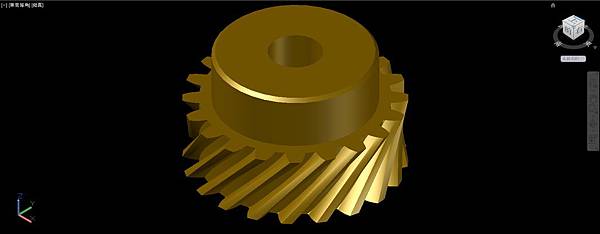 螺旋齒輪畫法06 螺旋齒輪畫法06