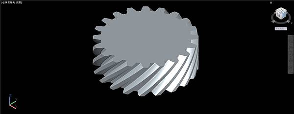 螺旋齒輪畫法08 螺旋齒輪畫法08