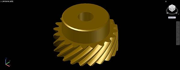 螺旋齒輪畫法17