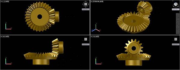 傘齒輪畫法19 傘齒輪畫法19