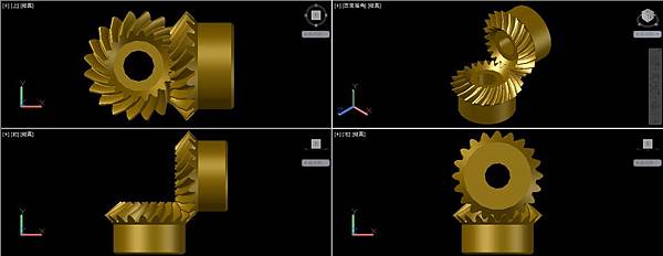 螺旋傘齒輪畫法07