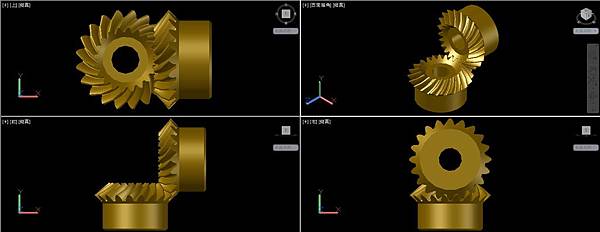 螺旋傘齒輪畫法07 螺旋傘齒輪畫法07