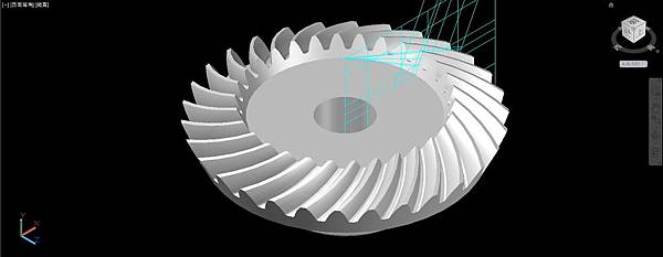 螺旋傘齒輪畫法15 螺旋傘齒輪畫法15