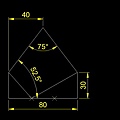 AutoCAD 解題011-07