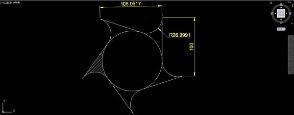 AutoCAD 解題004-11 AutoCAD 解題004-11