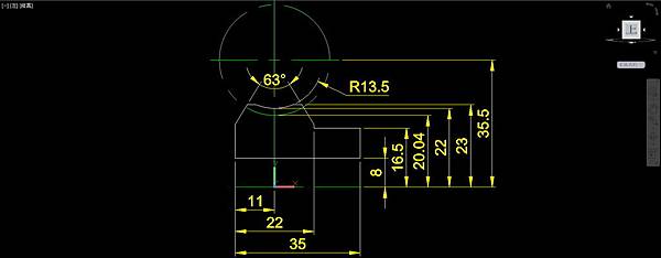 蝸桿&蝸輪畫法01 蝸桿&蝸輪畫法01