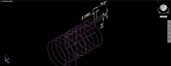 蝸桿&蝸輪畫法05 蝸桿&蝸輪畫法05