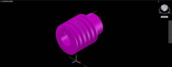 蝸桿&蝸輪畫法07 蝸桿&蝸輪畫法07