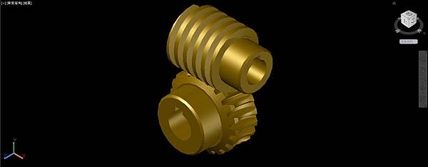 蝸桿&蝸輪畫法14 蝸桿&蝸輪畫法14