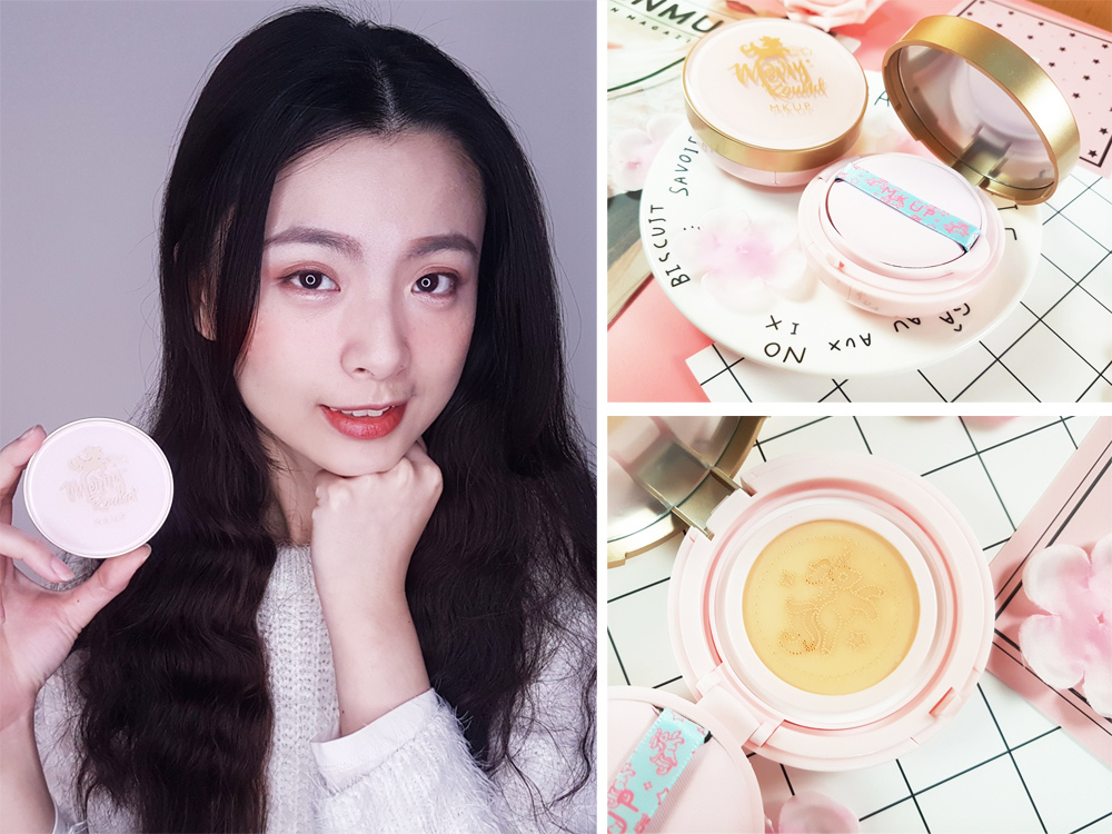 【美妝。底妝】MKUP美咖獨角獸雪絨花無暇粉餅~用獨角獸重拾少女心
