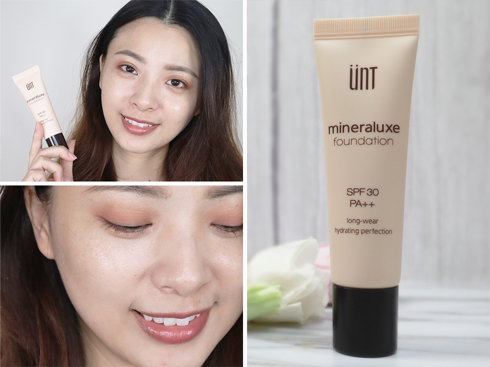 【彩妝。底妝】UNT完美持潤十礦粉底~高達67%美容精華液粉底,對抗乾燥季節沒問題