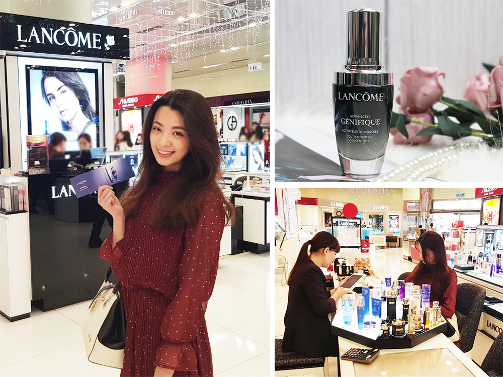 【保養。精華】LANCOME蘭蒄 超未來肌因賦活露全新小黑瓶~肌密檢測儀肌膚檢測10分鐘全面分析膚況