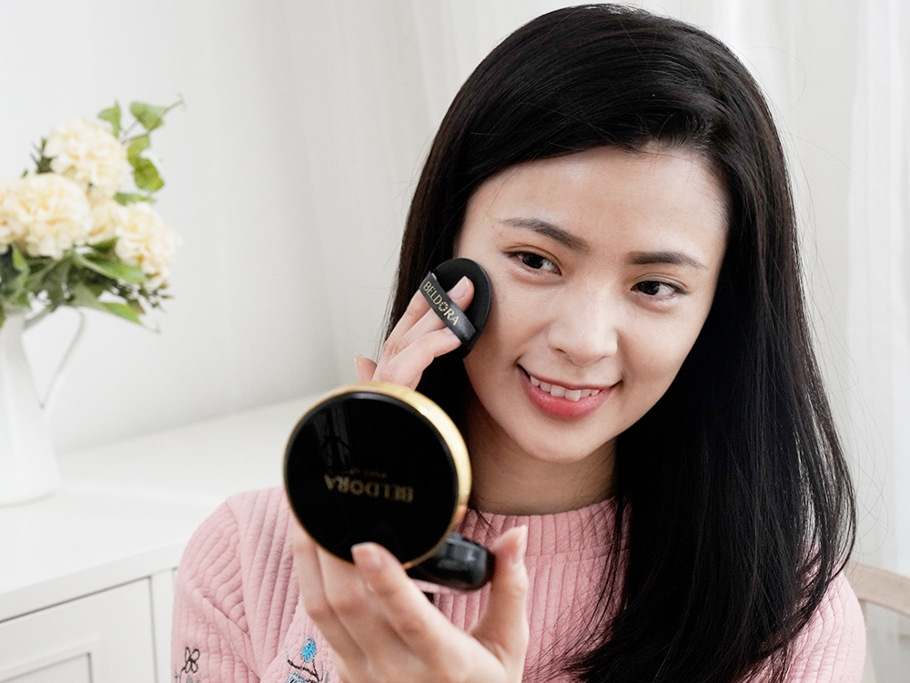 【彩妝。臉部】BELDORA 蓓朵娜訂製美肌發光氣墊粉餅~每個女生必備,直接搞定所有底妝
