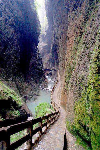 龍水峽地縫