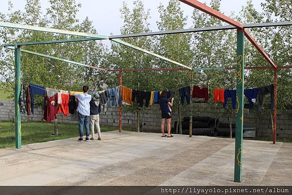 Clothes washing day