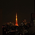 看得到東京鐵塔@旅館11樓電梯口