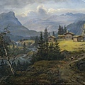 00039-View of qylo Farm, Valdres by Johan Christian Dahl (1788–1857) at 1846.jpg