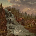 00081-Norsk landskap, Rogna vannfall by Johan Christian Dahl (1788–1857) at 1812.jpg