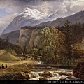 00087-Alpine Landscape by Johan Christian Dahl (1788–1857) at 1821.jpg