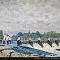 01012-Molesey Weir, Hampton Court by Alfred Sisley (1839–1899) at 1874.jpg