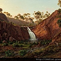 01030-Waterfall on the Clyde River, Tasmania by Eugene von GUERARD (1811 - 1901) at 1877.jpg