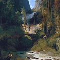 01066-Gorge near Amalfi by Carl Blechen (1798–1840) at 1831.jpg