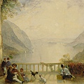 10005-5-Figures on a Balcony, probably at Westpoint by Thomas Creswick (1811–1869)  at 1843.jpg