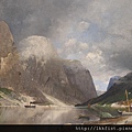 11011-Fjordlandschaft by Adolf Gustav Schweitzer (1847-1914) at 1888.jpg