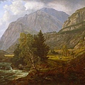 30003-View of Fortundalen by Johan Christian Dahl (1788–1857) at 1836.jpg