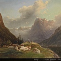 30111-Salzkammergut by Franz Steinfeld (1787–1868) at 19th.jpg