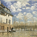40025-Boat in the Flood at Port Marly by Alfred Sisley (1839–1899) at 1876.jpg