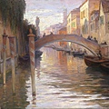 40019-Abendstimmung in Venedig by Imre Gergely (1868-1914) at 1911.jpg