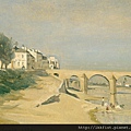 40113-Bridge on the Saône River at Mâcon by Jean-Baptiste-Camille Corot (1796–1875) at 1834.jpg