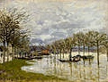 40133-The Flood on the Road to Saint-Germain by Alfred Sisley (1839–1899) at 1876.jpg