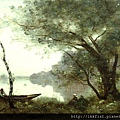 40129-The Boatman of Mortefontaine by Jean-Baptiste-Camille Corot (1796–1875) at 1865.jpg