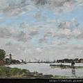 40151-The Meuse at Dordrecht by Eugène Boudin (1824–1898) at 1884.jpg