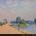 40153-The Road to Hampton Court by Alfred Sisley (1839–1899) at 1874.jpg