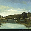 40163-The Marne at Chennevières by Camille Pissarro (1830–1903) at 1864.jpg