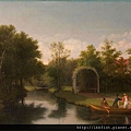 40167-Arbour in the park of Sanderumgård manor by Christoffer Wilhelm Eckersberg at 1807.jpg