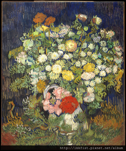50027--Bouquet of Flowers in a Vase by Vincent van Gogh (1853–1890) at 1890.jpg
